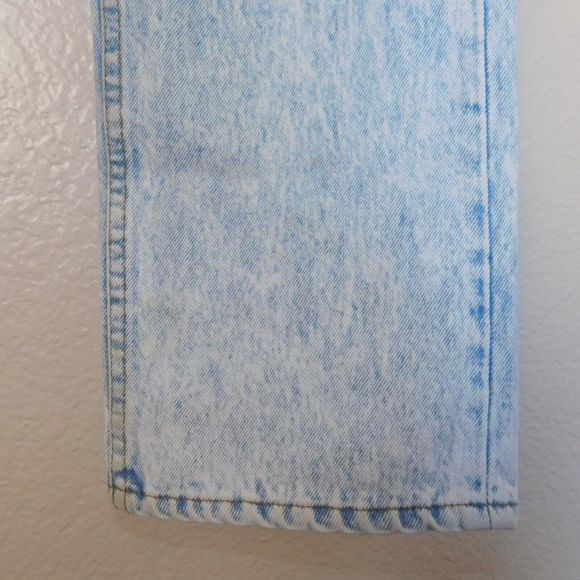 Levis 501 XX Jeans Size 29 x 34 Acid Wash USA Made 1999 Vintage 90s Faded Denim - Picture 10 of 16